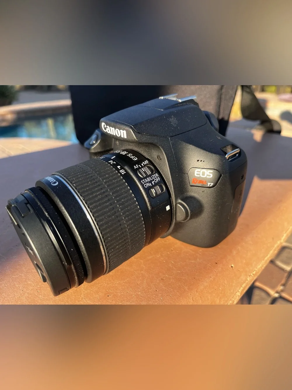 Canon rebel t7 excellent condition with accessories